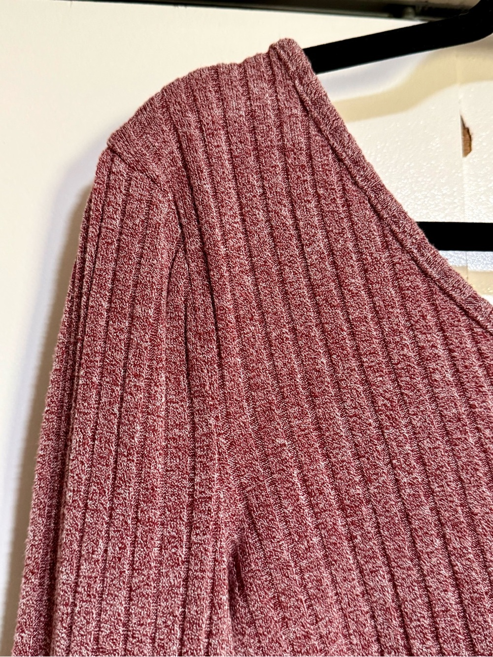 Kimchi Blue Crop Top Ribbed Long Sleeve Open Back Urban Outfitters Small - Picture 4 of 14
